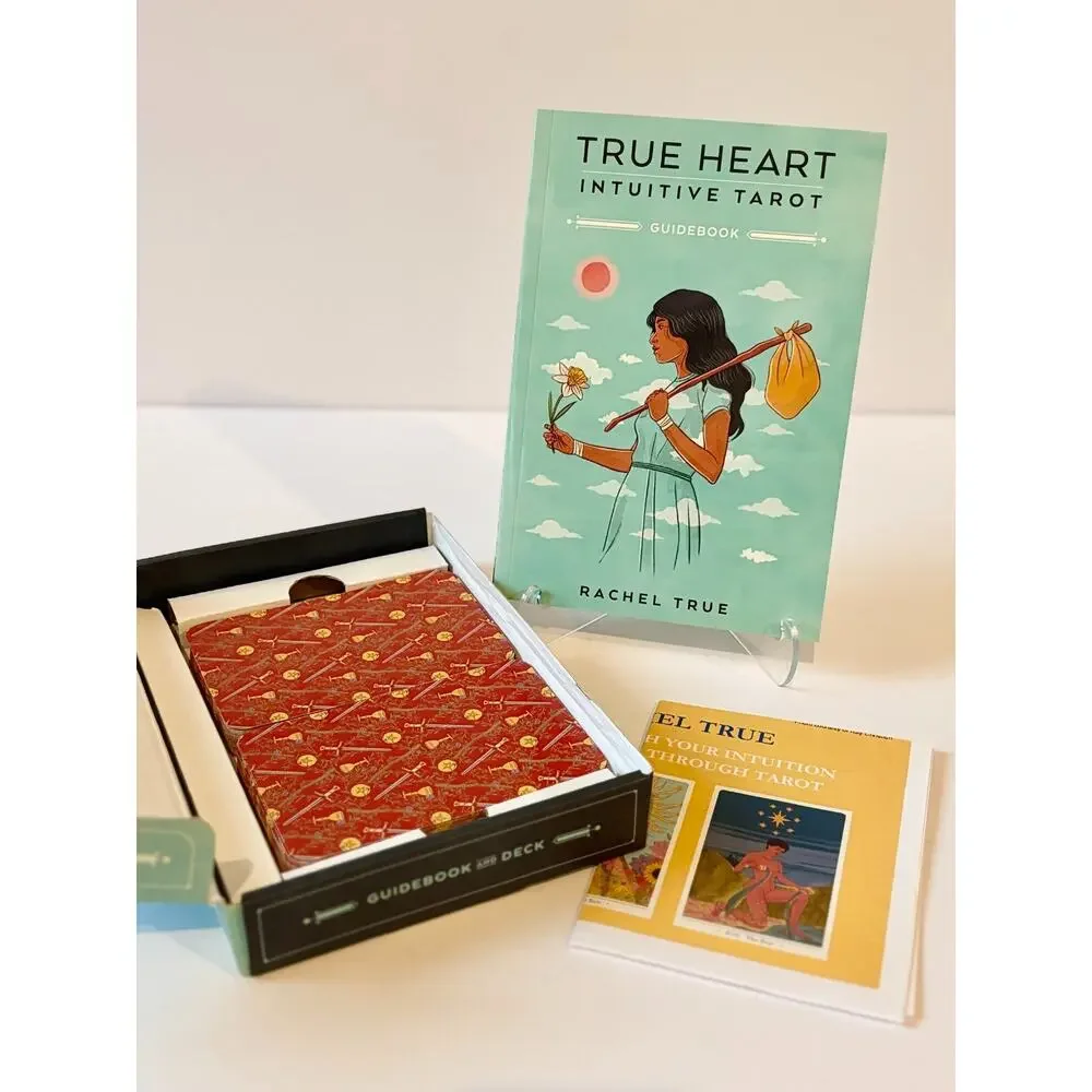 True Heart Intuitive Tarot Rachel True Guidebook and Deck Boxed Set